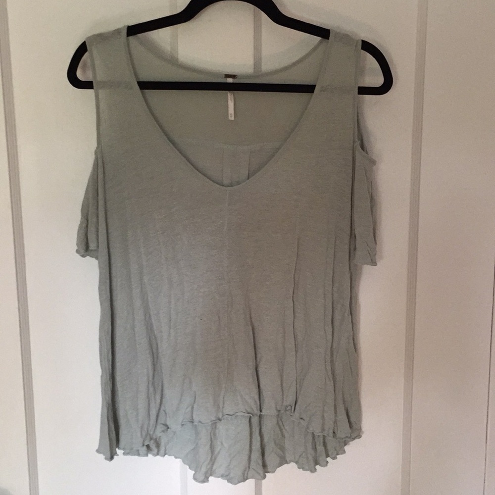 Free people bittersweet drape tee